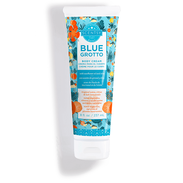 BLUE GROTTO SCENTSY BODY CREAM