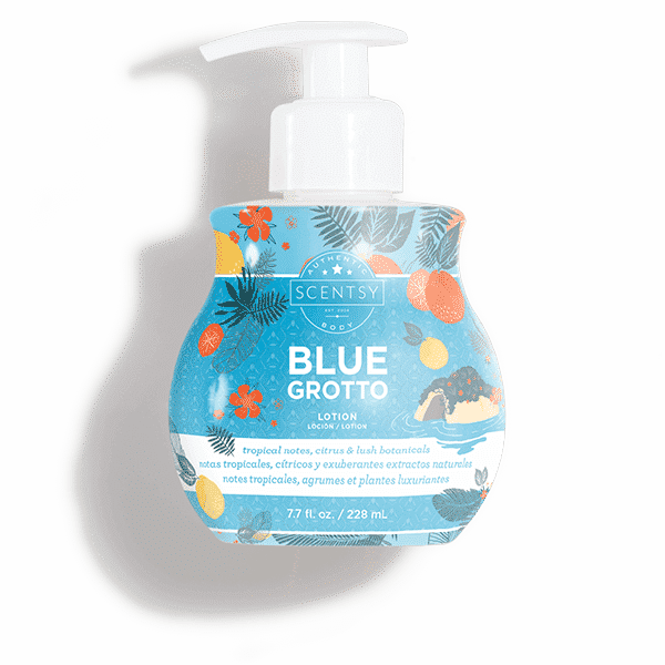 BLUE GROTTO SCENTSY BODY LOTION