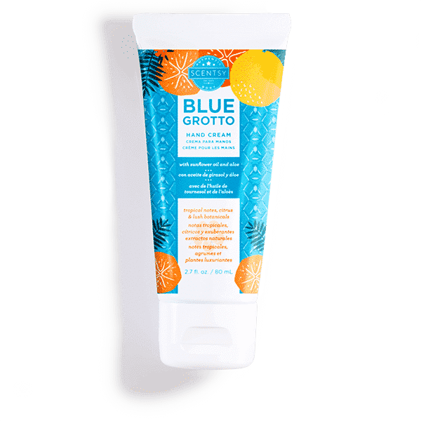 BLUE GROTTO SCENTSY HAND CREAM