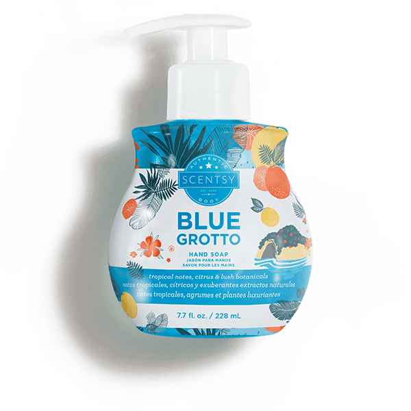 BLUE GROTTO SCENTSY HAND SOAP