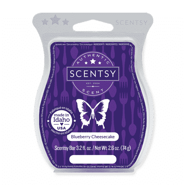 BLUEBERRY CHEESECAKE SCENTSY BAR