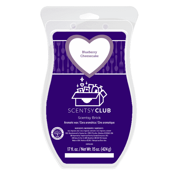 BLUEBERRY CHEESECAKE SCENTSY BRICK 1