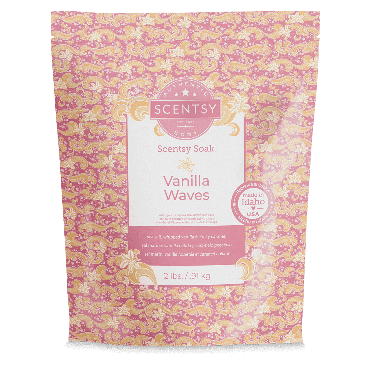 BODY ScentsySoak VanillaWaves ISO R13MX SS22