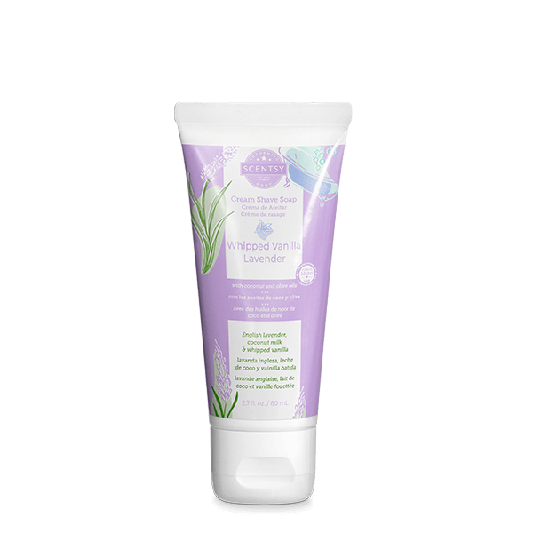 Whipped Vanilla Lavender Scentsy Cream Shave Soap