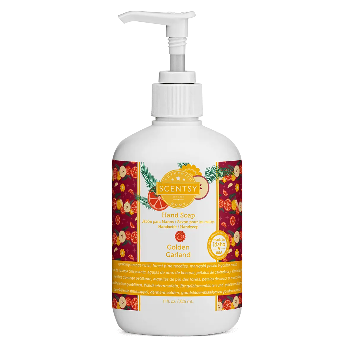 Golden Garland Scentsy Hand Soap