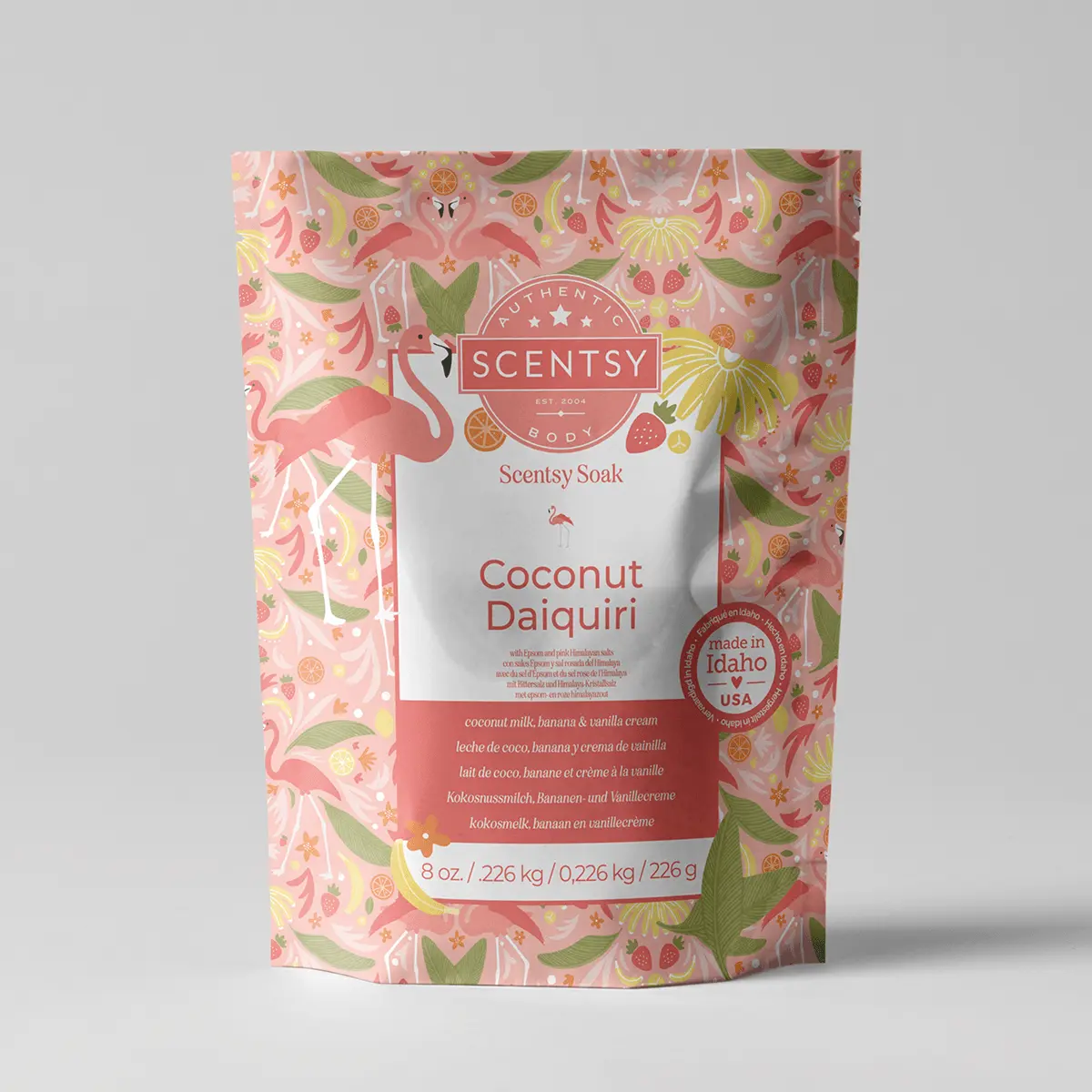 Coconut Daiquiri One Time Use Scentsy Bath Soak