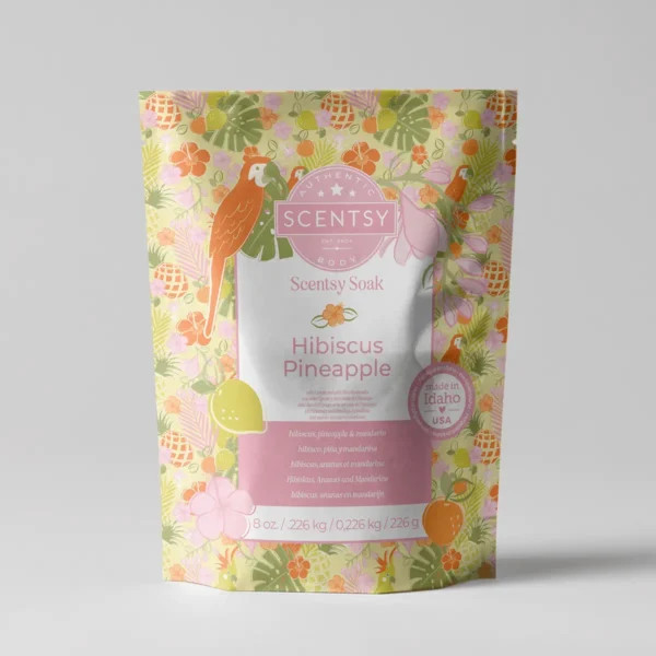 Hibiscus Pineapple One Time Use Scentsy Bath Soak