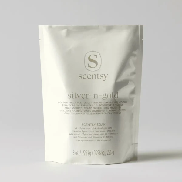 Silver-N-Gold Scentsy One Time Use Bath Soak