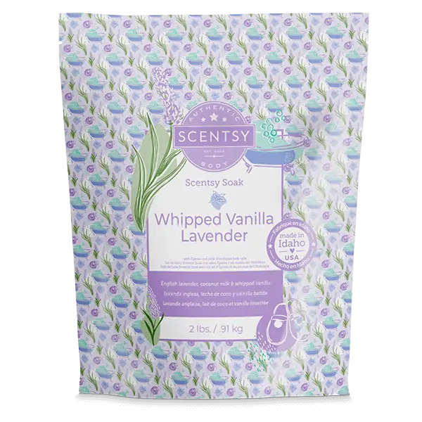 Whipped Vanilla Lavender Scentsy soak