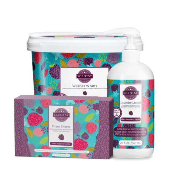 Black Raspberry Vanilla Scentsy Laundry Bundle