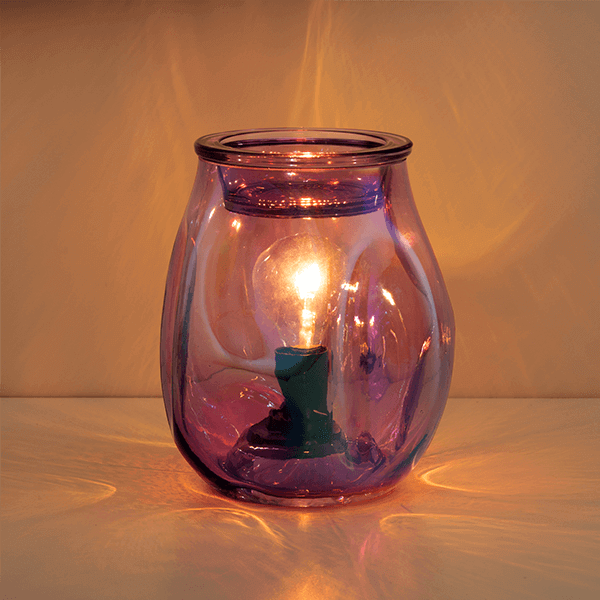 BUBBLED ULTRAVIOLET SCENTSY WARMER DARK