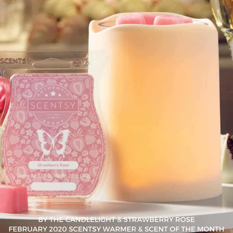 Strawberry Rose Scentsy Bar
