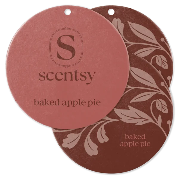 Baked Apple Pie Scentsy Scent Circle 3 Pack Bundle