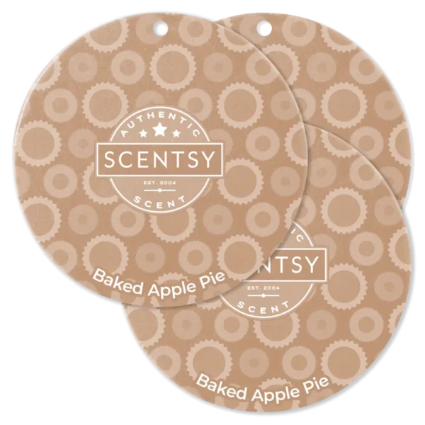 Baked Apple Pie Scentsy Scent Circle 3 Pack Bundle