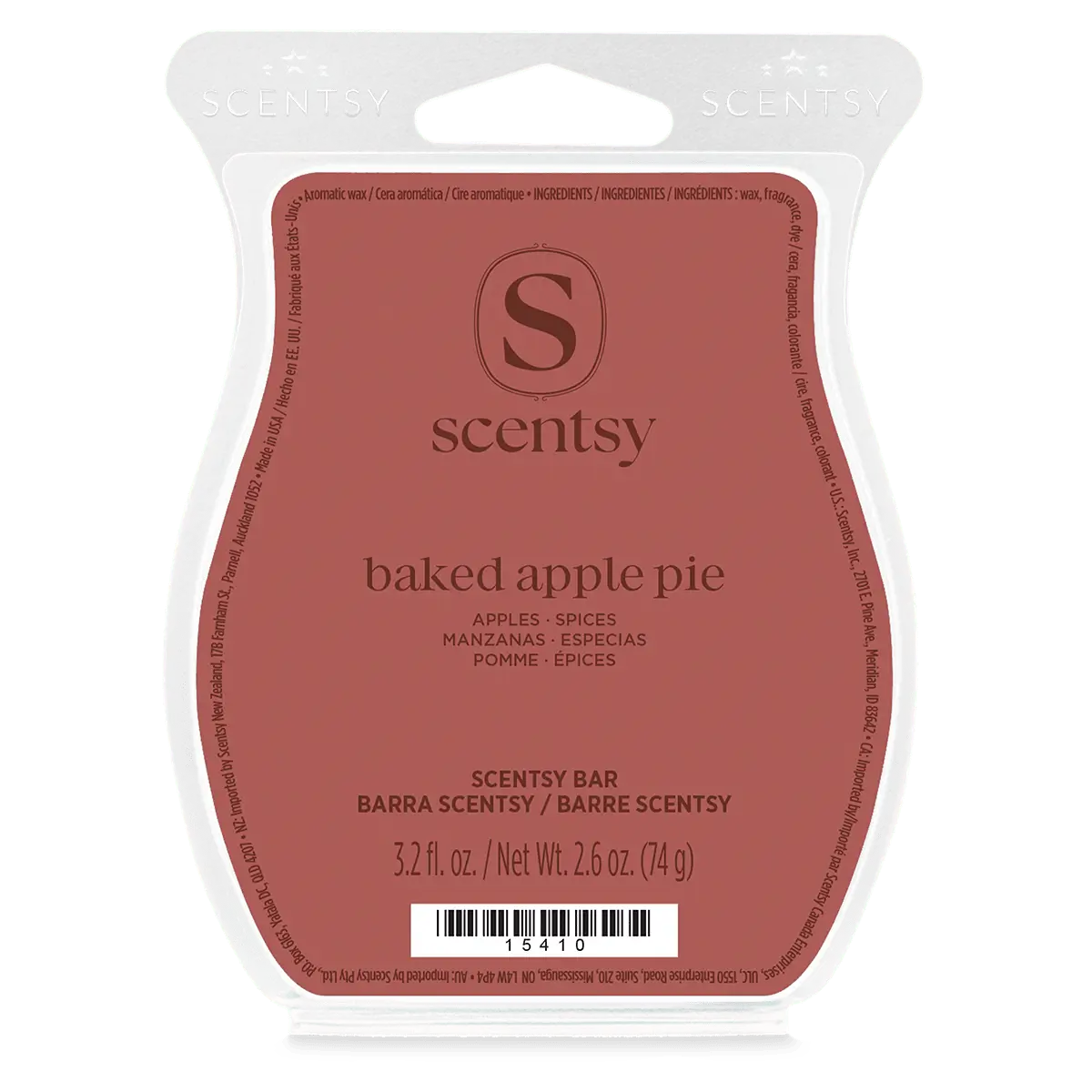 Baked Apple Pie Scentsy Bar Baked Apple Pie Scentsy Wax Bar