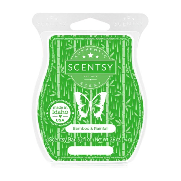 Bamboo & Rainfall Scentsy Bar