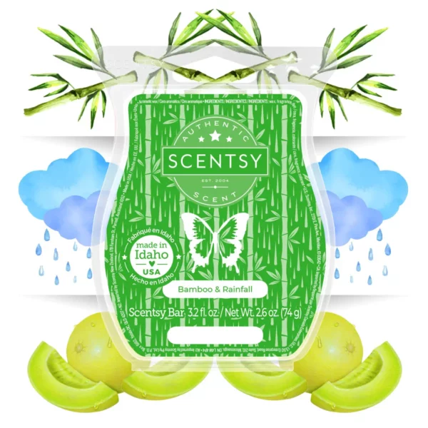 Bamboo & Rainfall Scentsy Bar