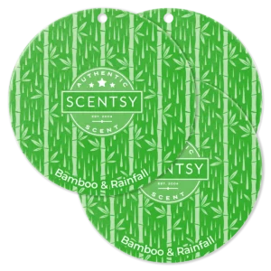 Bamboo & Rainfall Scentsy Scent Circle 3 Pack