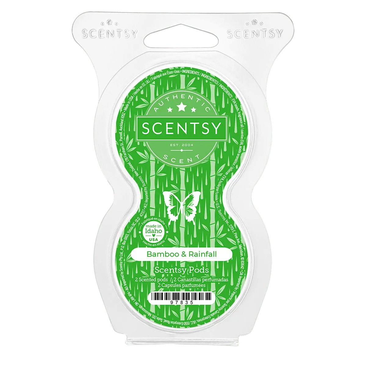 Bamboo & Rainfall Scentsy Pods
