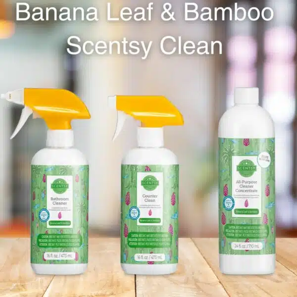 Banana Leaf & Bamboo Scentsy Clean Bundle Incandescent.Scentsy.us