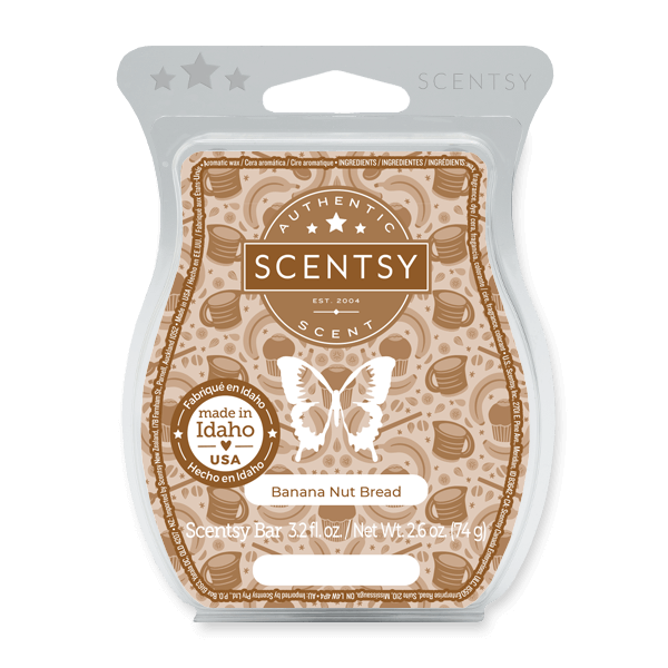 Banana Nut Bread Scentsy Bar 2 Banana Nut Bread Scentsy Bar 2