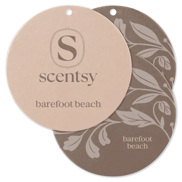 Barefoot Beach Scentsy Scent Circle 3 Pack