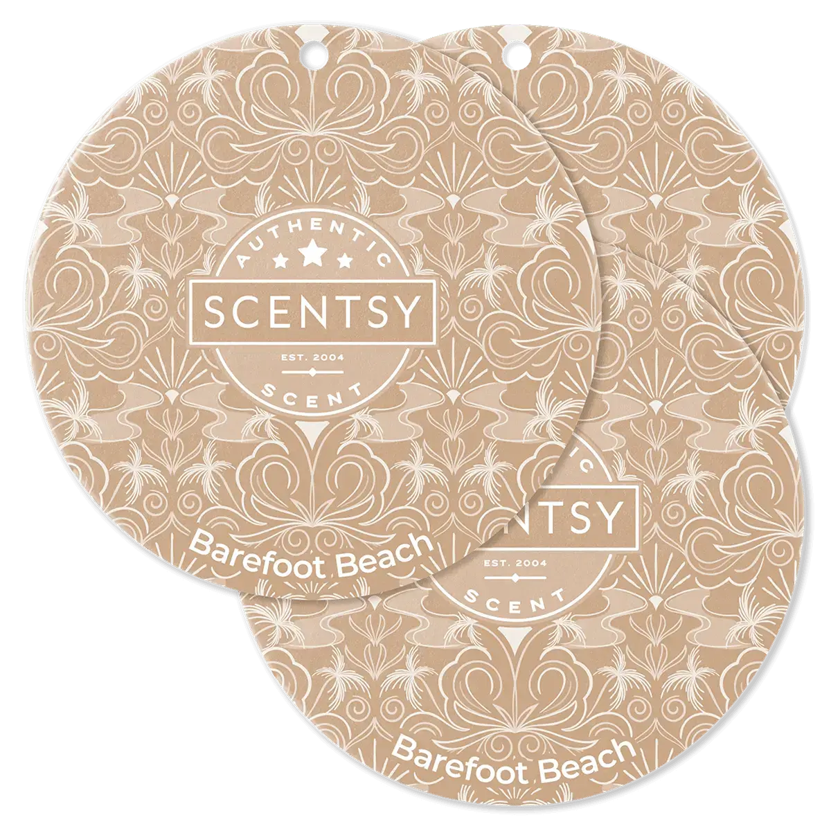 Barefoot Beach Scentsy Scent Circle 3 Pack