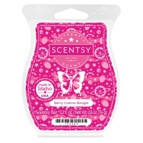 Berry Cosmo Boogie Scentsy Wax Bar | Let's Dance