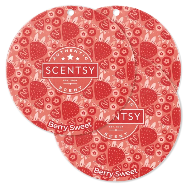 Berry Sweet Scentsy Scent Circle 3 Pack