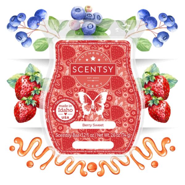 Berry Sweet Scentsy Bar - Stylized Berry Sweet Scentsy Bar