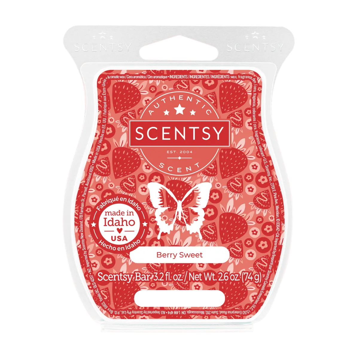 Berry Sweet Scentsy Bar