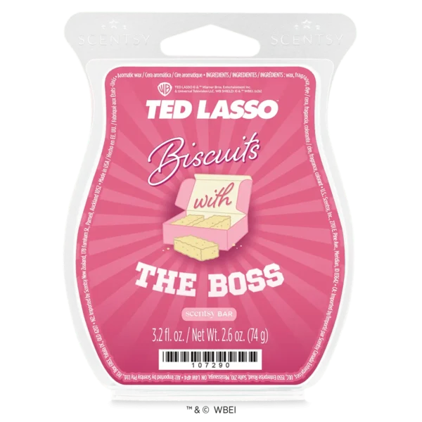 Biscuits With The Boss - Scentsy Bar 2 Ted Lasso™: Biscuits with the Boss Scentsy Wax Bar