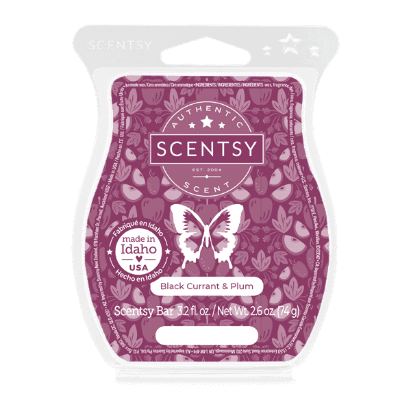 Black Currant Plum Scentsy Bar