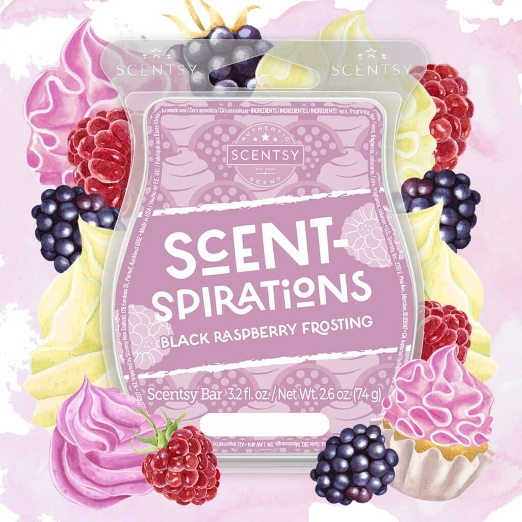 Scentsy ScentSpirations 2024 Black Raspberry Vanilla Collection