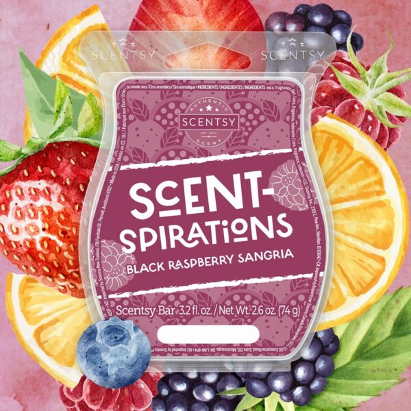 Black Raspberry Sangria Scentsy Bar | Scent-Spirations 2024
