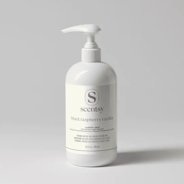 Black Raspberry Vanilla Scentsy Laundry Liquid