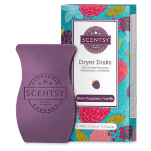 Black Raspberry Vanilla Scentsy Dryer Disks