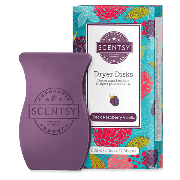 Black Raspberry Vanilla Scentsy Dryer Disks