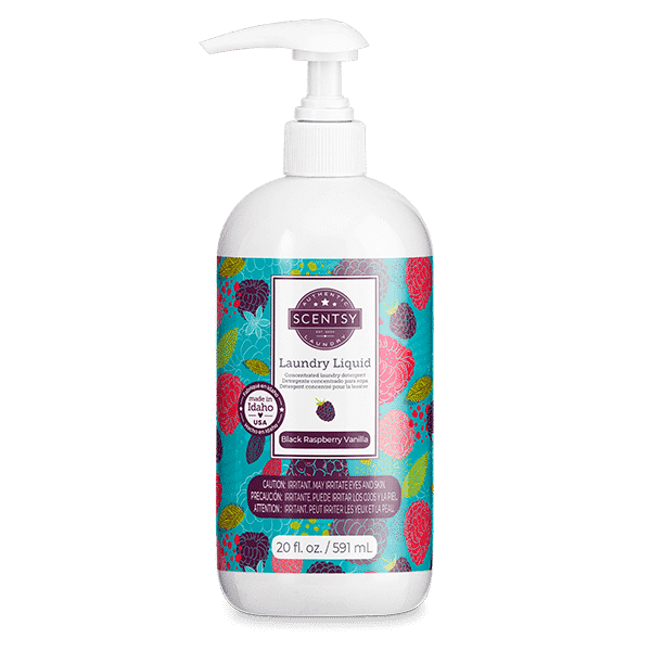 Black Raspberry Vanilla Scentsy Laundry Liquid 03