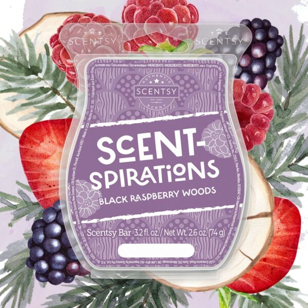 Black Raspberry Woods Scentsy Bar | Scent-Spirations 2024