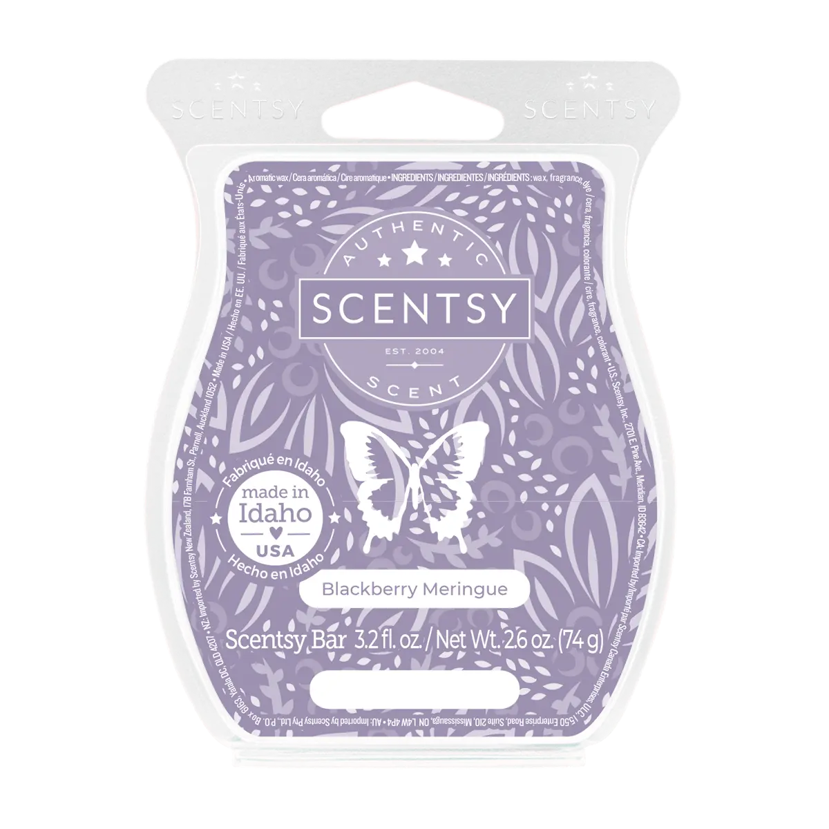 Blackberry Meringue Scentsy Bar