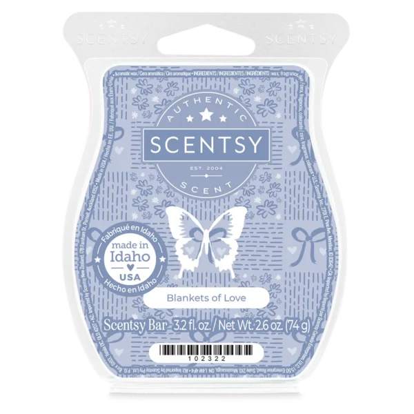 Blankets of Love Scentsy Wax Bar