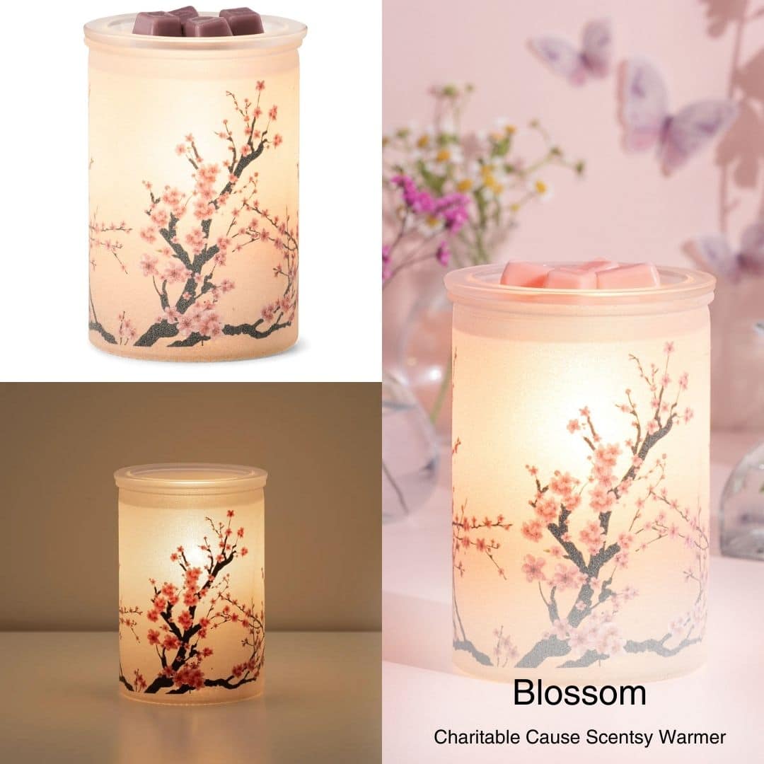 Blossom Scentsy Warmer 2025 Spring Charitable Cause