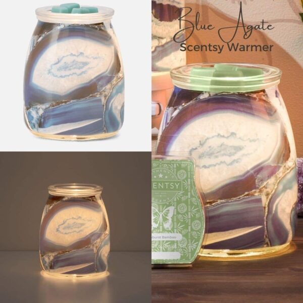 Blue Agate Scentsy Warmer