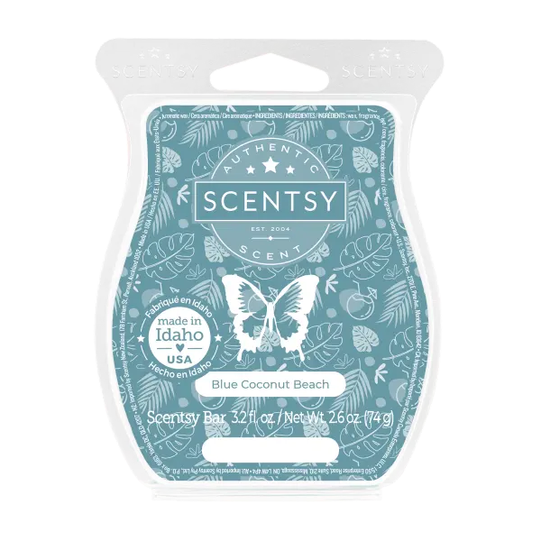 Blue Coconut Beach Scentsy Bar