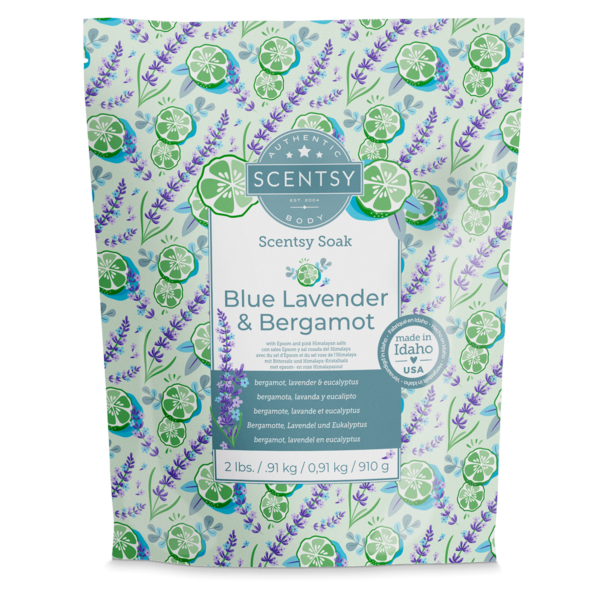 Blue Lavender & Bergamot Scentsy Soak