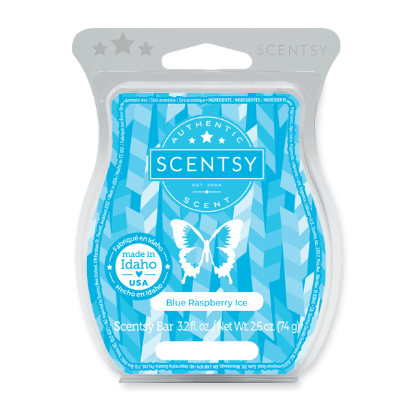 Blue Raspberry Ice Scentsy Bar 1