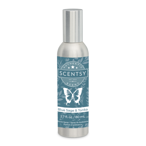 Blue Sage and Tonka Scentsy Room Spray