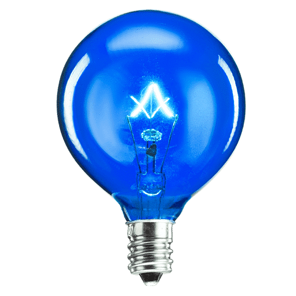 Blue Scentsy Bulb | 20 Watt Blue Scentsy Light Bulb Blue Scentsy Bulb | 20 Watt Blue Scentsy Light Bulb
