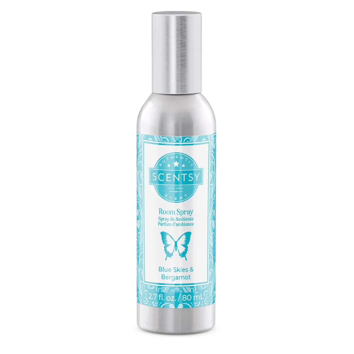 Blue Skies & Bergamot Scentsy Room Spray | July 2025